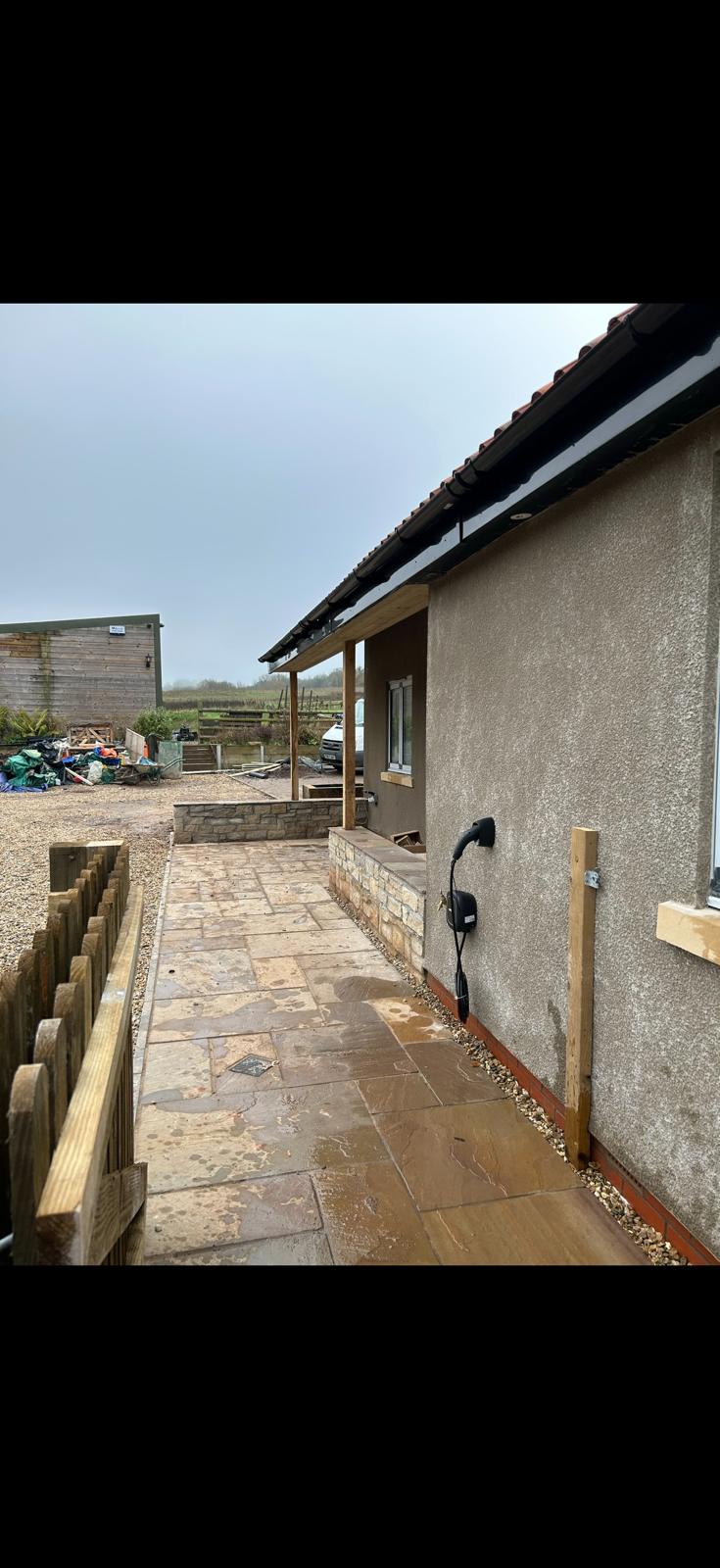 Annex conversion roof work