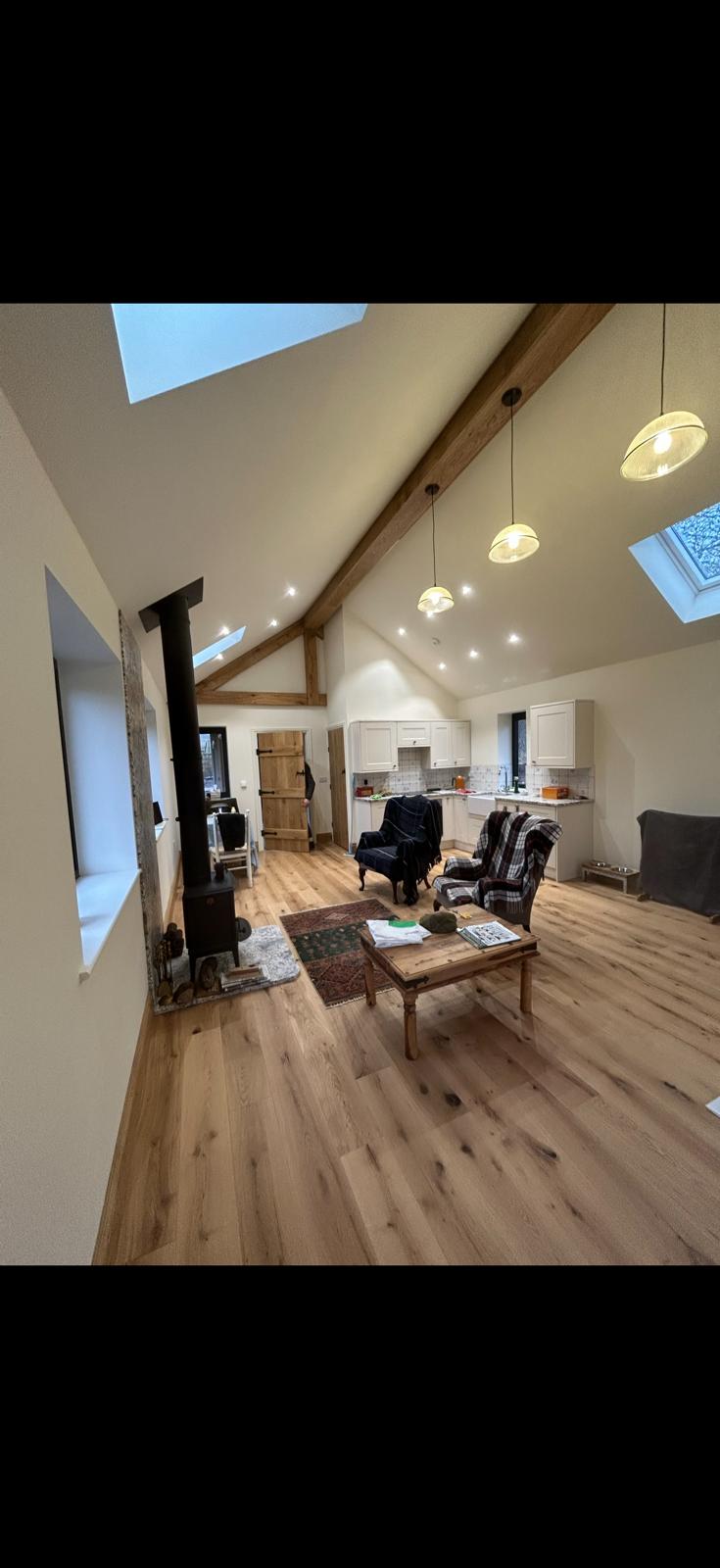 Annex conversion insulation and boarding