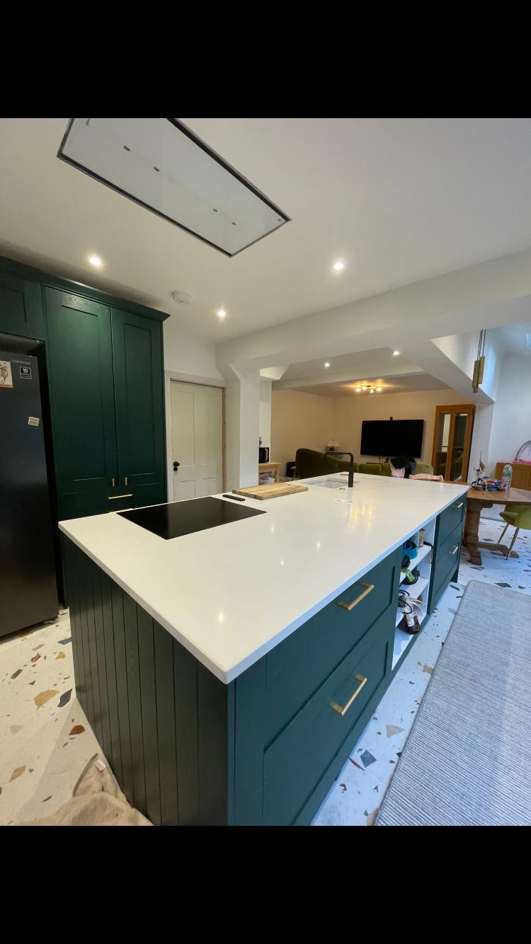 Ground floor conversion bi-fold doors and garden access