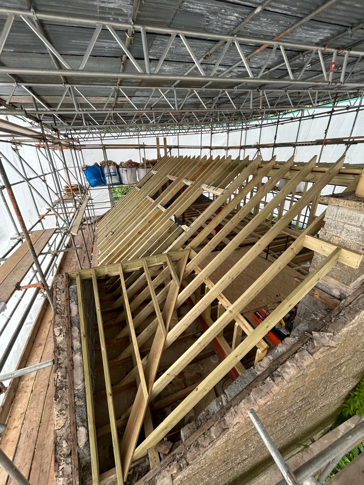 Loft conversion structural steel and RSJ beams