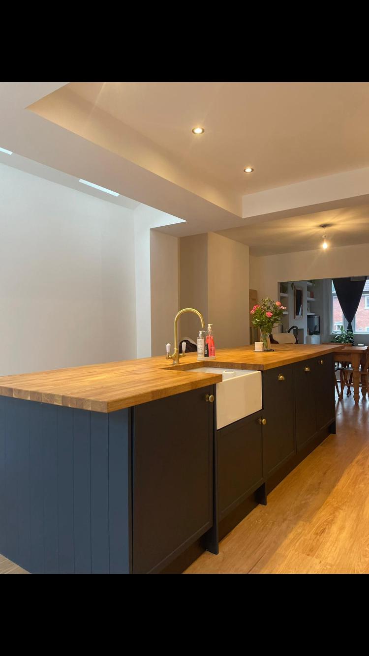 Rear extension garden connection